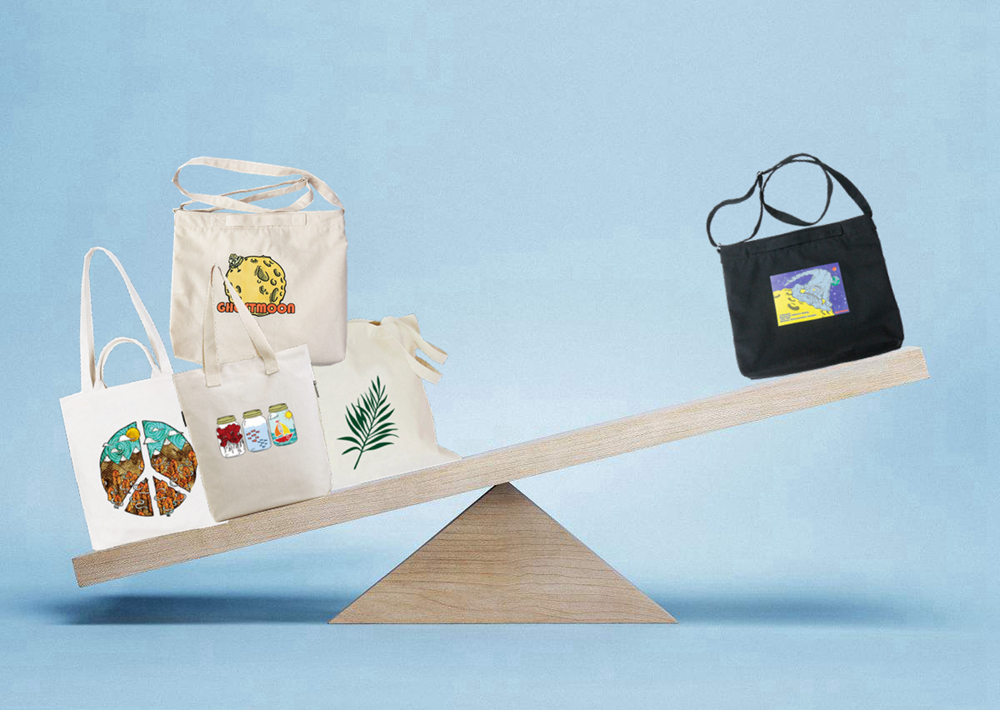 What is the gram weight of a canvas bag WUXI ETERNAL EAGLE TEXTLE CO., LTD.